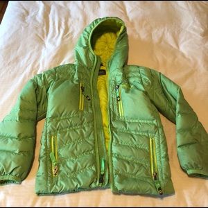 Youth Marmot Hangtime Down 700 Fill Coat XS Green
